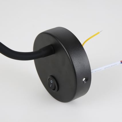 Brilagi - Applique murale flexible MAYA LED/3W/230V 4000K noir/doré