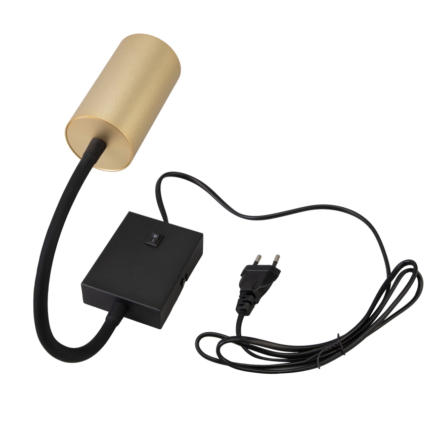 Brilagi - Applique murale flexible SELE 1xGU10/30W/230V noir/doré