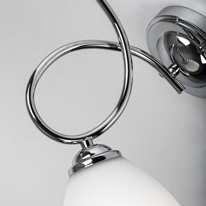 Brilagi - Applique murale FRED 1xE27/60W/230V chromé brillant