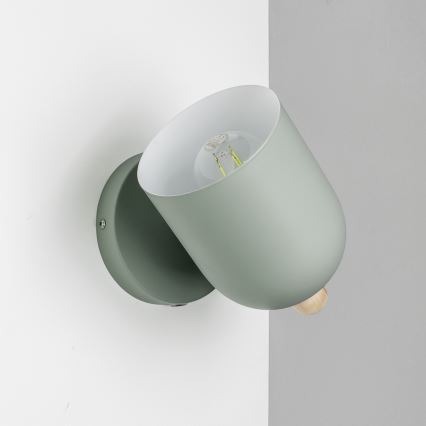 Brilagi - Applique murale GALLION 1xE27/15W/230V verte