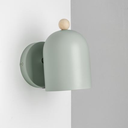 Brilagi - Applique murale GALLION 1xE27/15W/230V verte