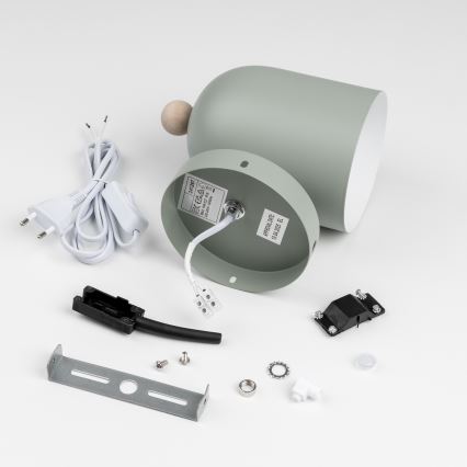 Brilagi - Applique murale GALLION 1xE27/15W/230V verte