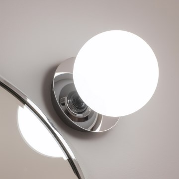 Brilagi - Applique murale LED BALL, 6W, 230V, 3000/4000/6500K, IP44, chrome brillant