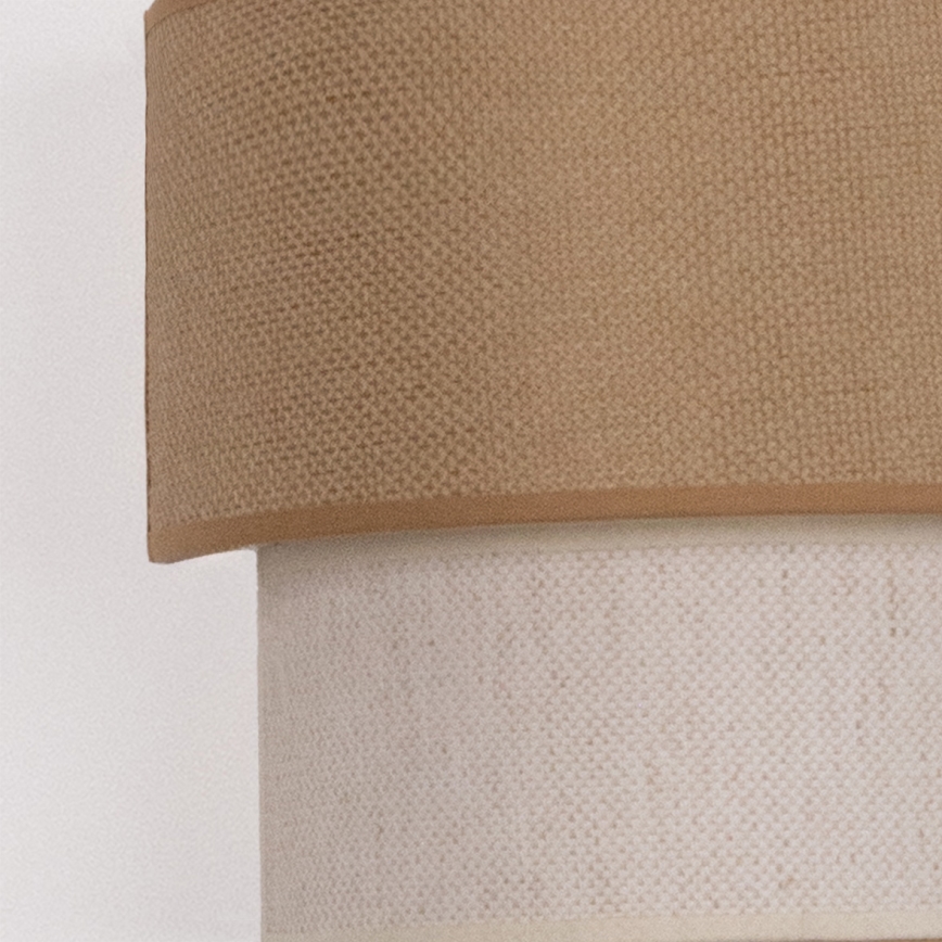 Brilagi - Applique murale LED BOHO ECO 1xE27/10W/230V beige/crème