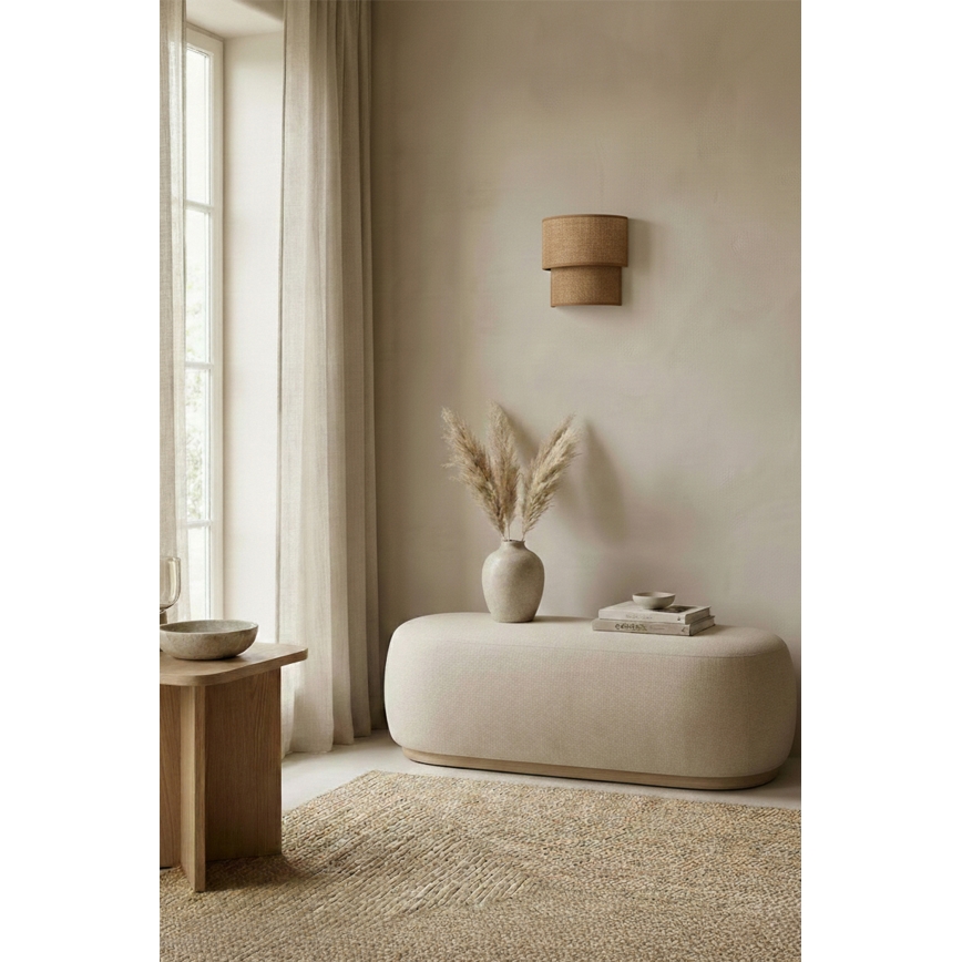 Brilagi - Applique murale LED BOHO ECO 1xE27/10W/230V beige
