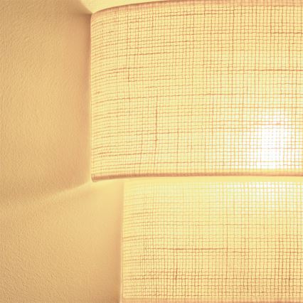 Brilagi - Applique murale LED BOHO ECO 1xE27/10W/230V crème