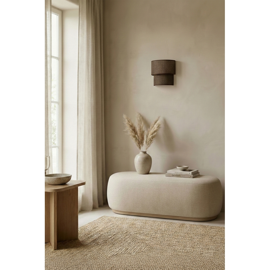 Brilagi - Applique murale LED BOHO ECO 1xE27/10W/230V marron