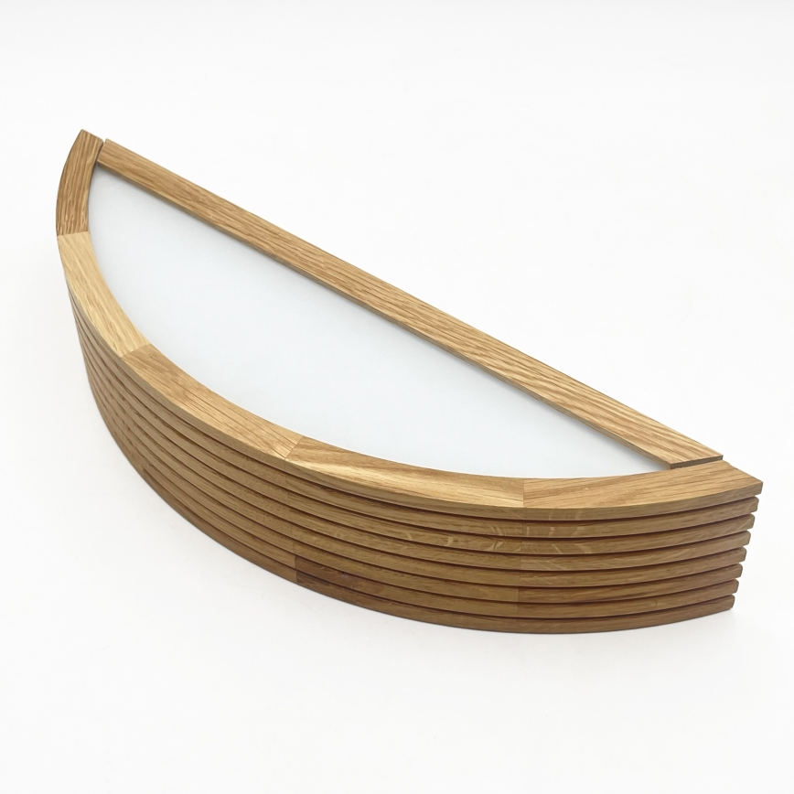 Brilagi - Applique murale LED CARVALHO MODERN 1xE27/60W/230V chêne