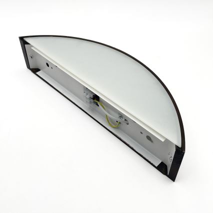 Brilagi - Applique murale LED CARVALHO SMOKEY 1xE27/60W/230V chêne