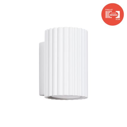 Brilagi - Applique murale LED CRESTO 1xGU10/10W/230V 10 cm blanche