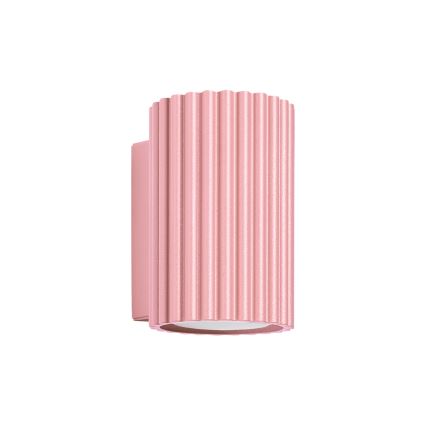Brilagi - Applique murale LED CRESTO 1xGU10/10W/230V 10 cm rose
