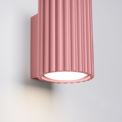 Brilagi - Applique murale LED CRESTO 1xGU10/10W/230V 10 cm rose
