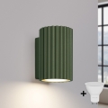 Brilagi - Applique murale LED CRESTO 1xGU10/10W/230V 10 cm verte