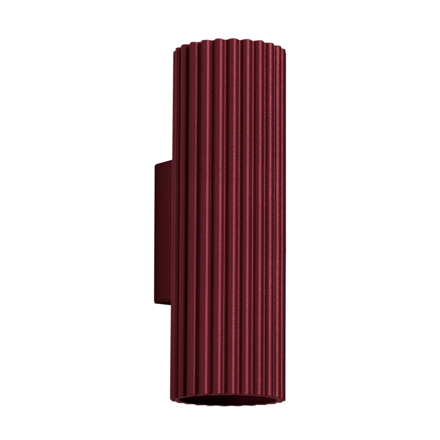 Brilagi - Applique murale LED CRESTO 2x GU10 / 10 W / 230 V, 20 cm, bordeaux