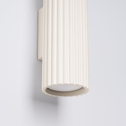 Brilagi - Applique murale LED CRESTO 2x GU10 / 10 W / 230 V 20 cm crème