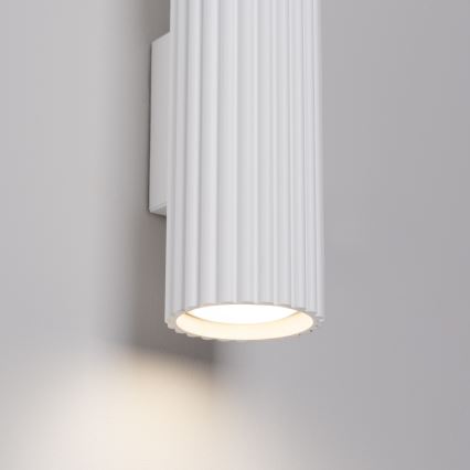 Brilagi - Applique murale LED CRESTO 2x GU10/10W/230V 20 cm blanche