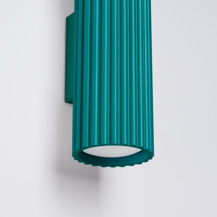 Brilagi - Applique murale LED CRESTO 2xGU10/10W/230V 20 cm turquoise
