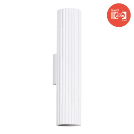 Brilagi - Applique murale LED CRESTO 2xGU10/10W/230V 30 cm blanche