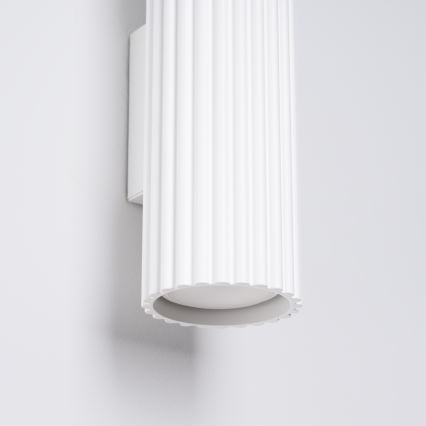 Brilagi - Applique murale LED CRESTO 2xGU10/10W/230V 30 cm blanche