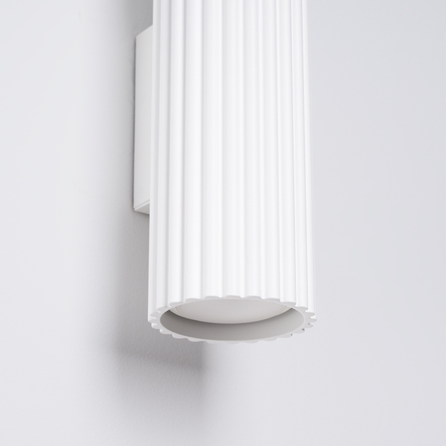 Brilagi - Applique murale LED CRESTO 2xGU10/10W/230V 30 cm blanche