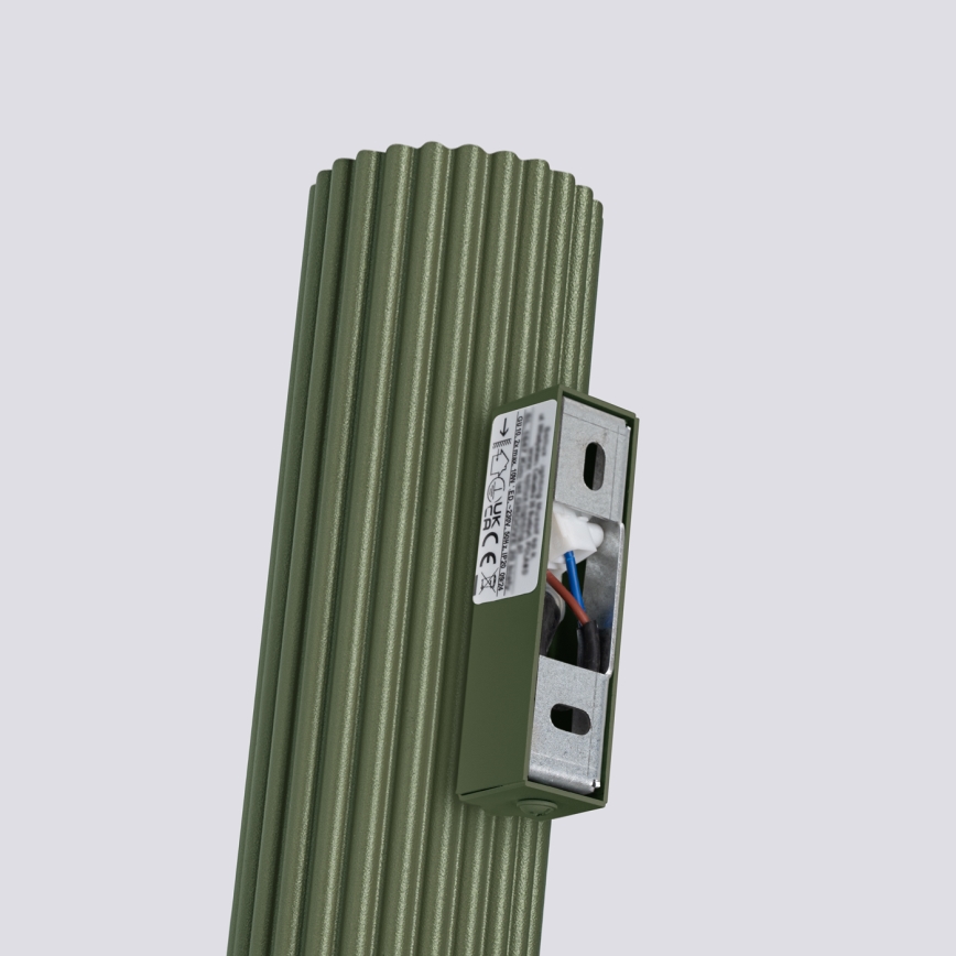 Brilagi - Applique murale LED CRESTO 2xGU10/10W/230V 30 cm verte