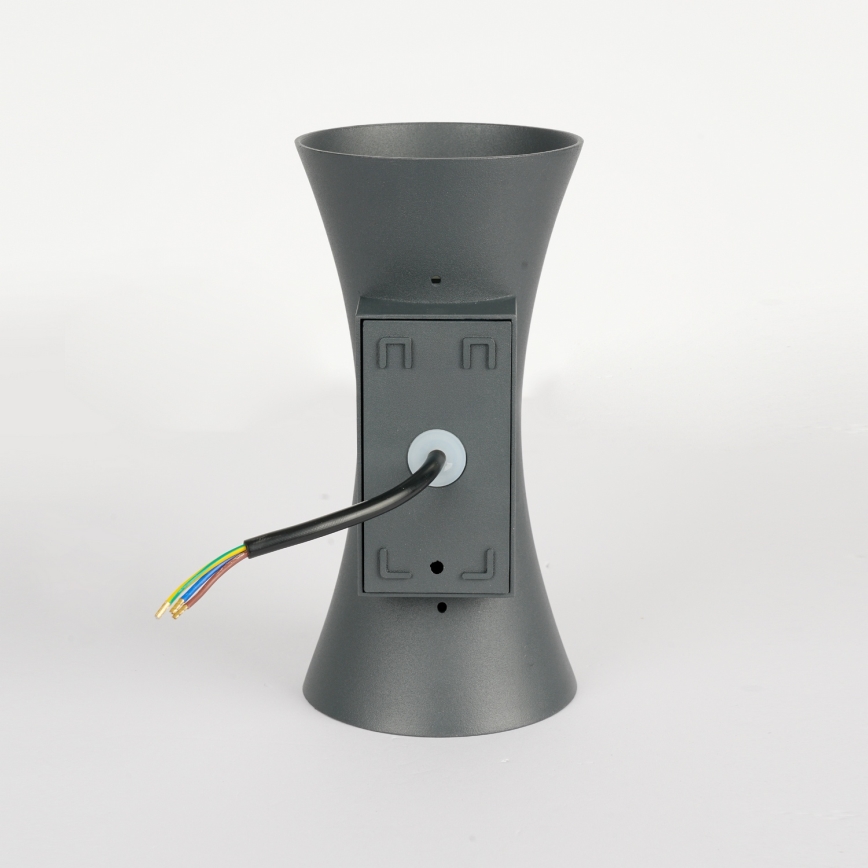 Brilagi - Applique murale LED d'extérieur BICON LED/10W/230V anthracite IP44