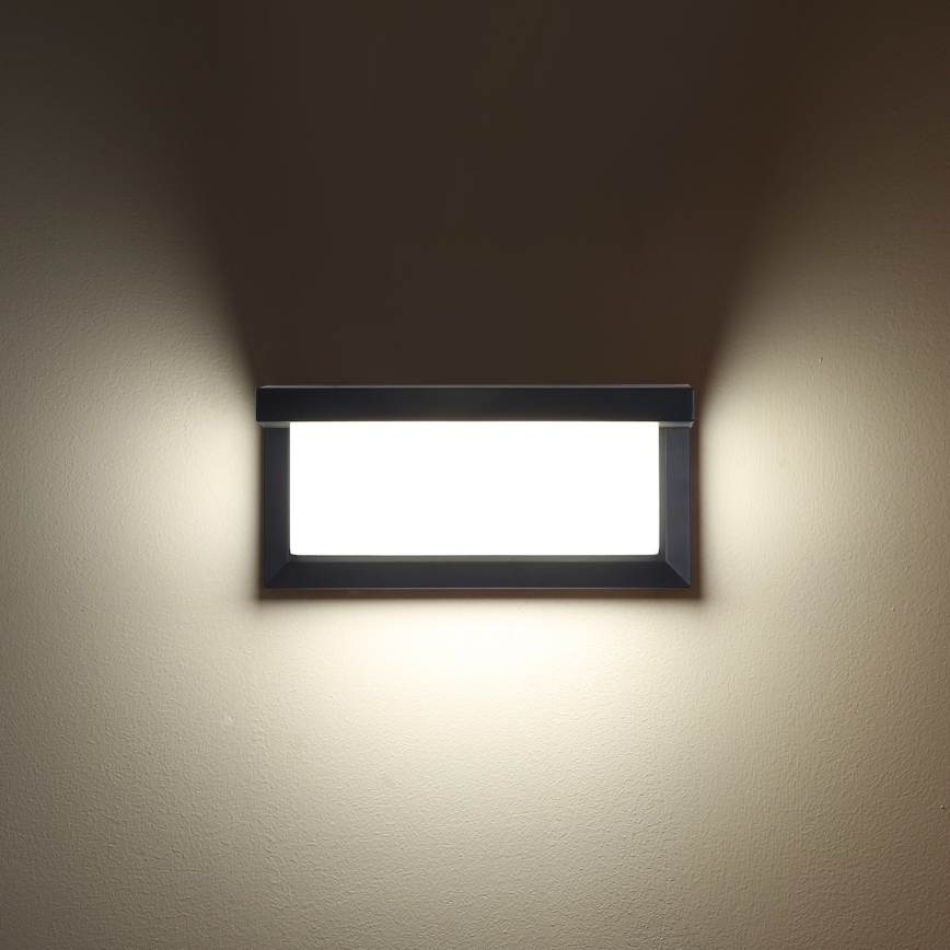 Brilagi - Applique murale extérieure LED dimmable BRICKY 1xE27/6W/230V 2700-6500K IP54 anthracite