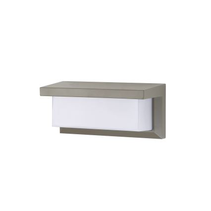 Brilagi - Applique murale d'extérieur LED à intensité variable BRICKY 1xE27/6W/230V 2700-6500K IP54 gris