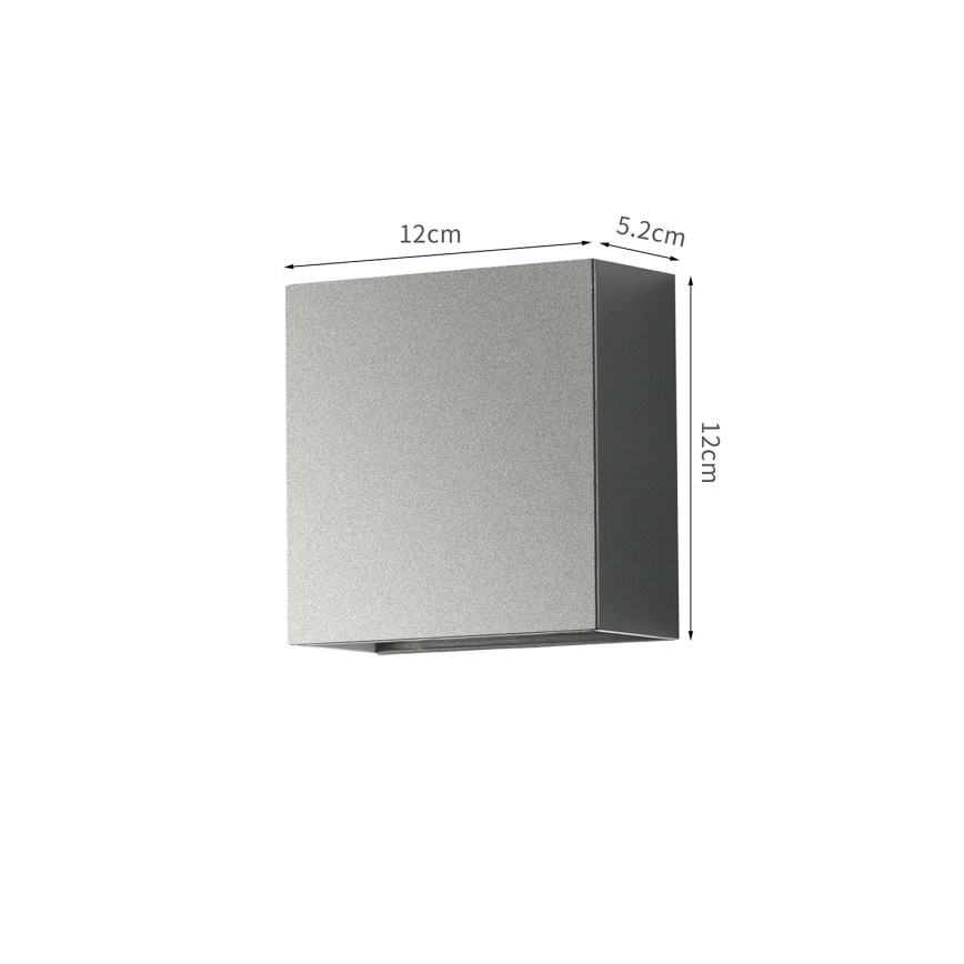 Brilagi - Applique murale LED d'extérieur DOUBLERAY LED/4W/230V anthracite IP65
