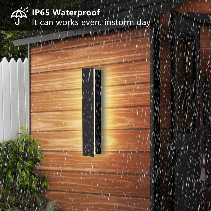 Brilagi - Applique murale d'extérieur LINEAR LED/8W/230V 4000K IP65 30 cm noir IRC 90