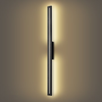 Brilagi - Applique murale LED d'extérieur LINEO LED/24W/230V 3000K IP65 100 cm noir IRC 90