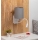 Brilagi - Applique murale LED flexible NUBILA 1xE27/25W/230V + LED/3W blanc/gris clair