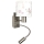 Brilagi - Applique murale LED flexible pour enfants BOBO 1xE27/25W/230V + LED/3W chrome mat/crème/motifs lapins