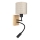 Brilagi - Applique murale LED flexible pour enfants BOBO WOOD 1xE27/25W/230V + LED/3W chêne/noir/beige/à pois