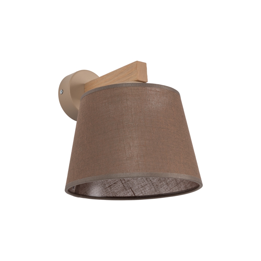 BRILAGI - applique murale LED LATTE SABIA 1xE27/15W/230V pin/marron