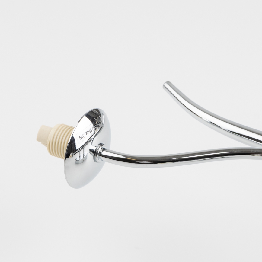 Brilagi - Applique murale LED MISTEL 3xG9/3W/230V chromé noir/fumé