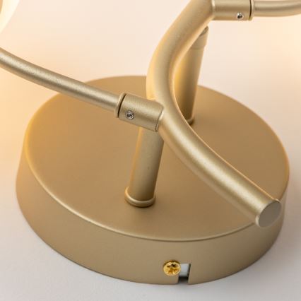 Brilagi - Applique murale LED MISTEL 3xG9/3W/230V doré/blanc