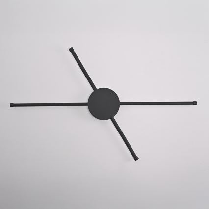 Brilagi - Applique murale LUGO QUATTRO LED/16W/230V noir