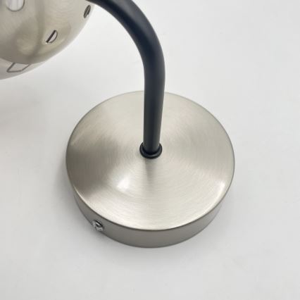 Brilagi - Applique murale MALIVA 1xE14/15W/230V chrome mat/fumé