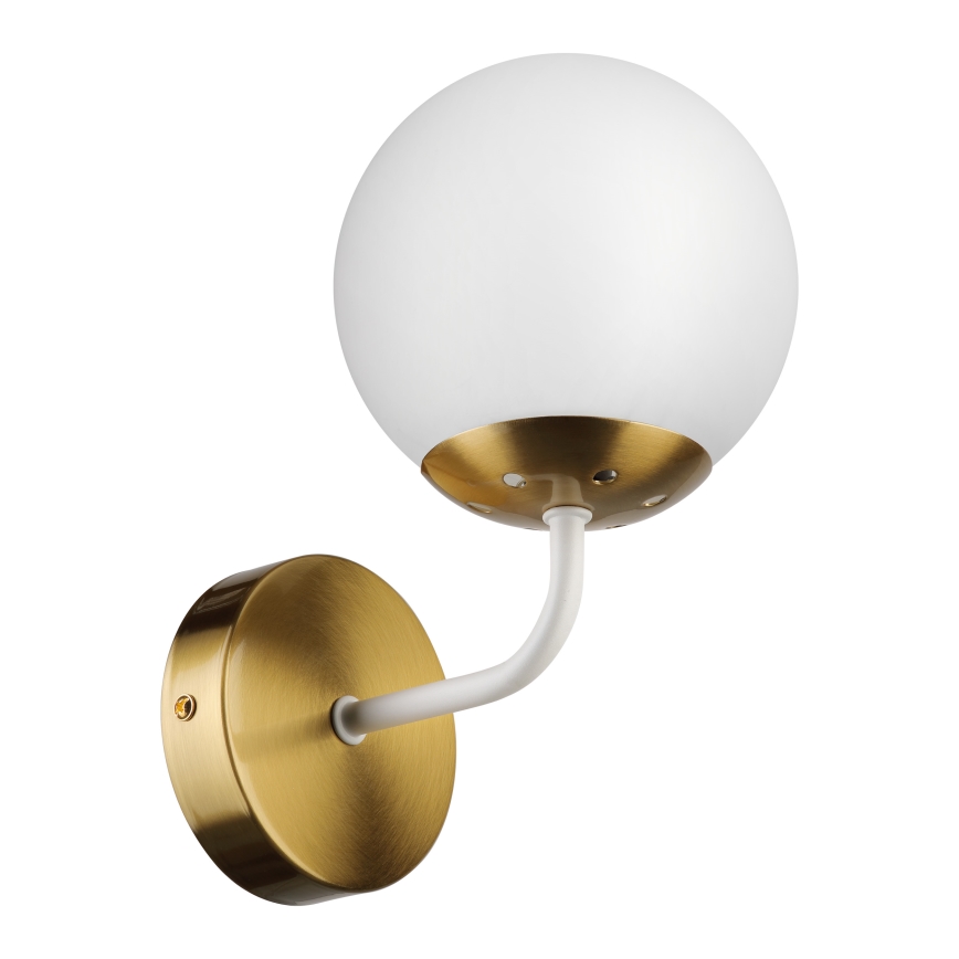 Brilagi - Applique murale MALIVA 1xE14/15W/230V dorée/blanche