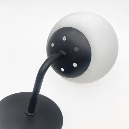 Brilagi - Applique murale MALIVA 1xE14/15W/230V noir/blanc