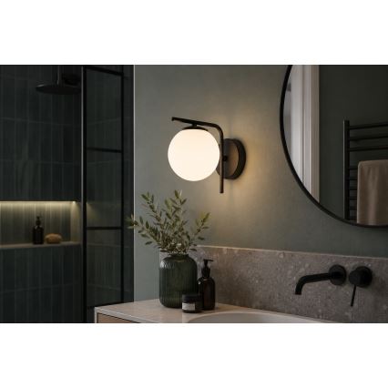 Brilagi - Applique murale MILO 1xE27/60W/230V noir