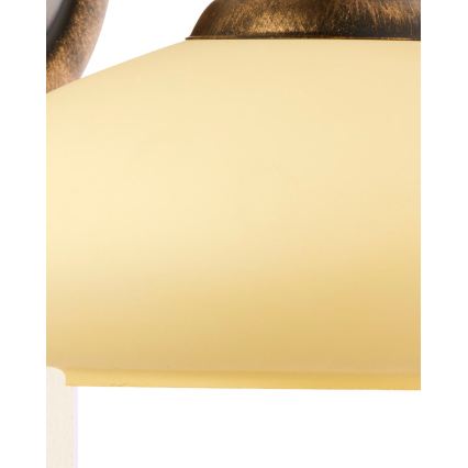 Brilagi - Applique murale MOLLERO 1xE27/15W/230V bronze/patine