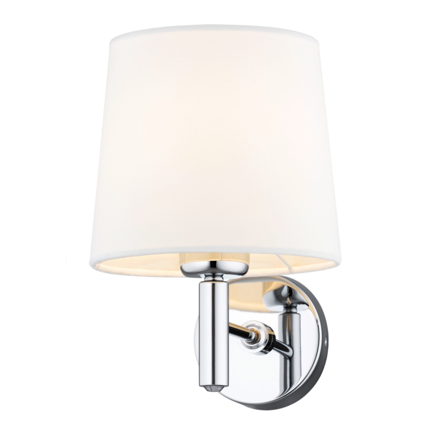Brilagi - Applique murale MONTE 1xE27/15W/230V crème/chrome brillant