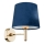 Brilagi - Applique murale MONTE 1xE27/60W/230V bleu/doré