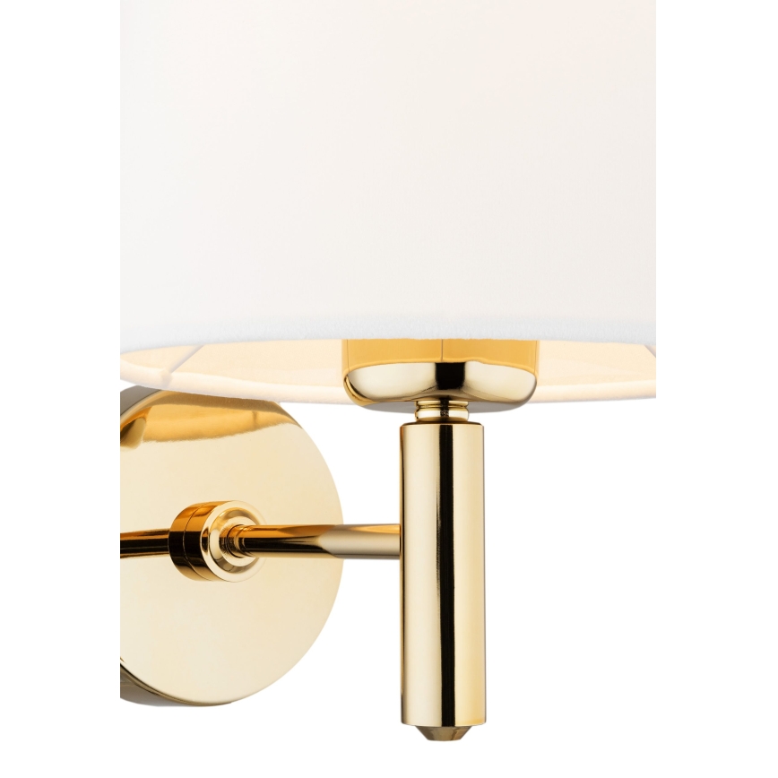 Brilagi - Applique murale MONTE 1xE27/60W/230V crème/doré