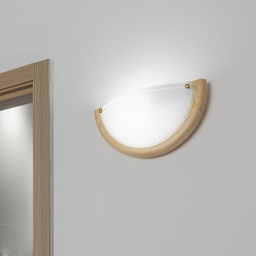 Brilagi - Applique murale ORBIS 1xE27/60W/230V 30 cm en pin