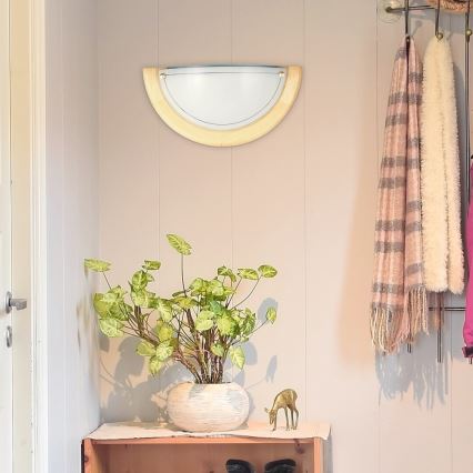 Brilagi - Applique murale ORBIS 1xE27/60W/230V 30 cm en pin