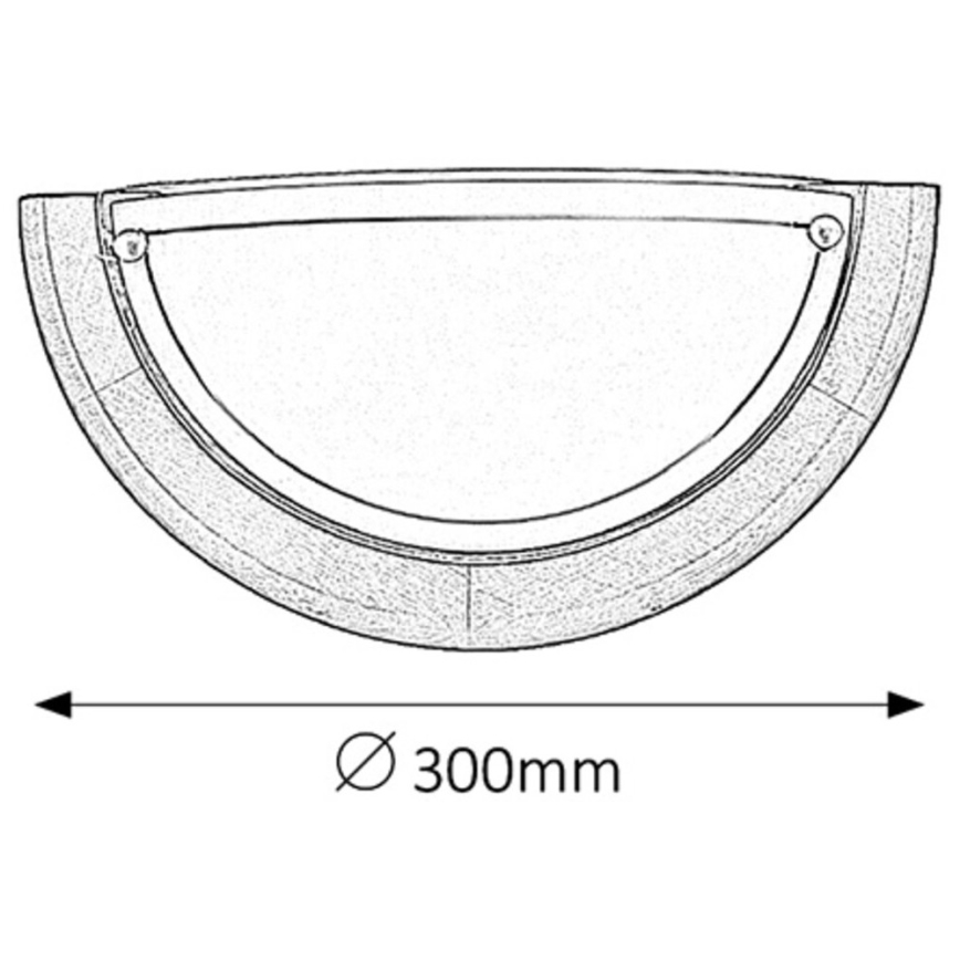 Brilagi - Applique murale ORBIS 1xE27/60W/230V 30 cm en pin