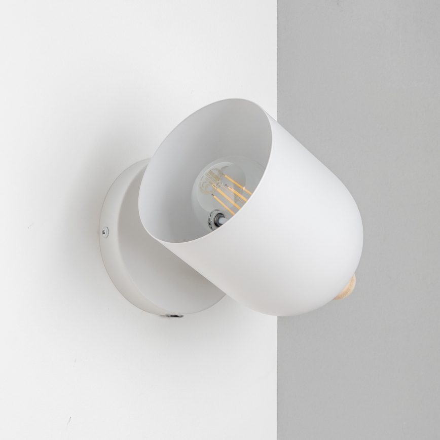 Brilagi - Applique murale orientable GALLION 1xE27/15W/230V blanche